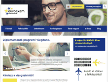Tablet Screenshot of euroexam.org